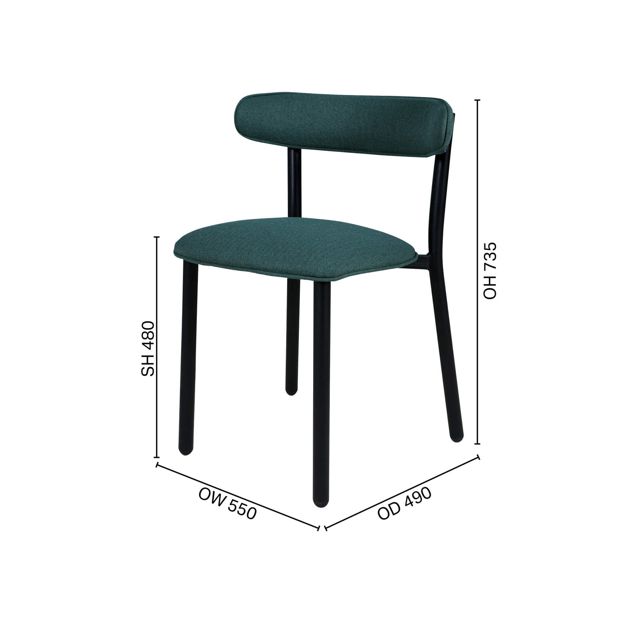 Darcy Side Chair - Upholstered